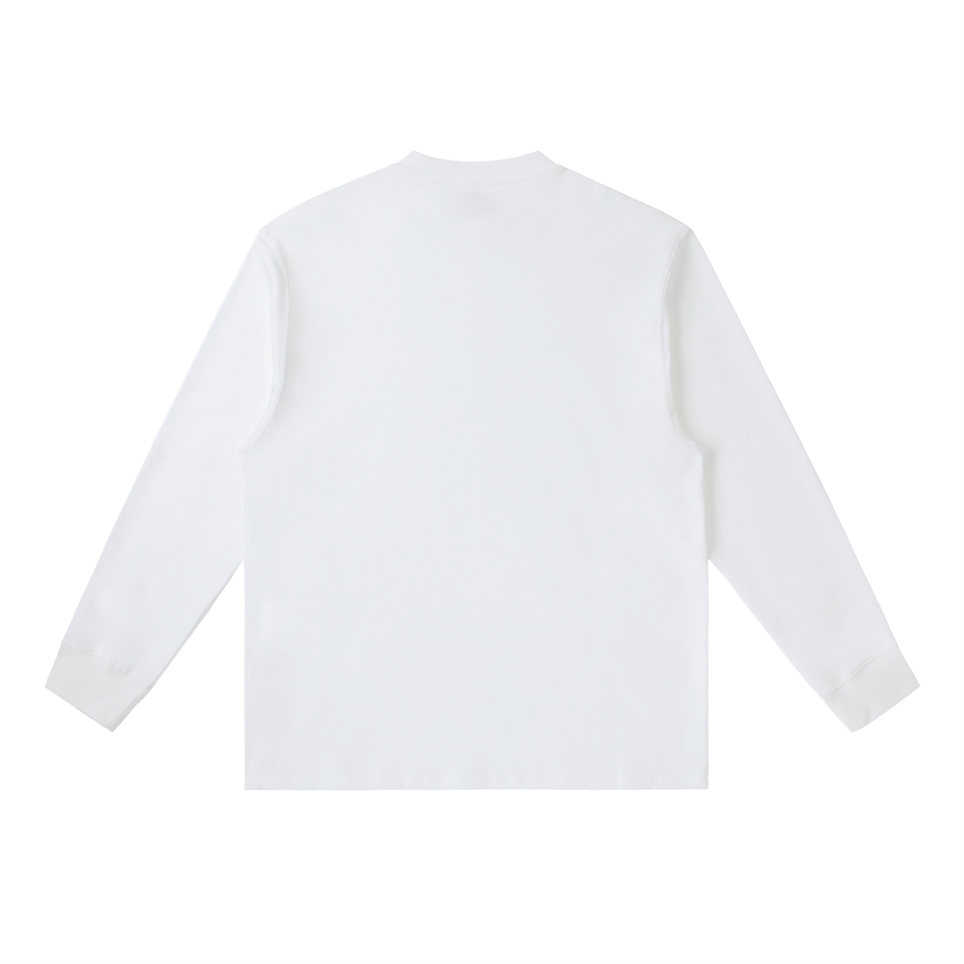 White Clover Crewneck Long-Sleeve T-Shirt