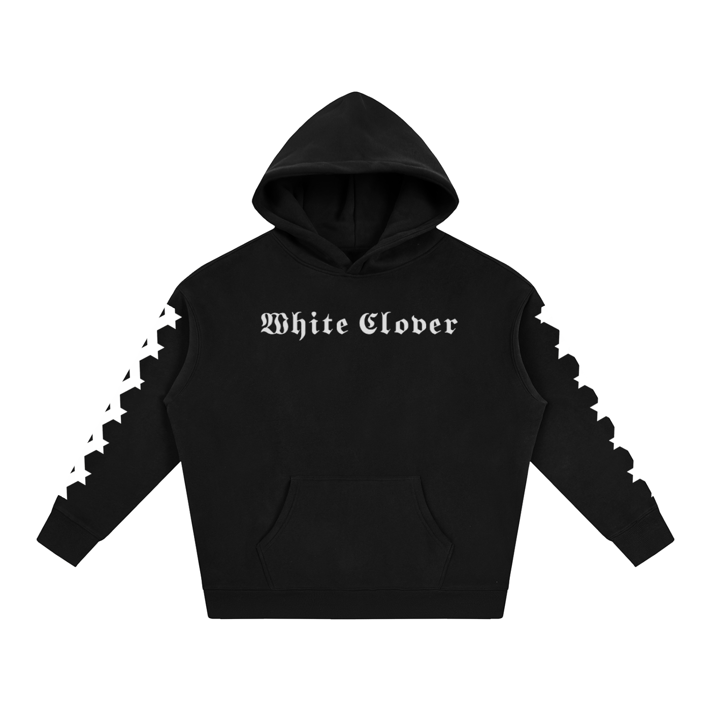 White Clover ( Chosen One) Oversize Fleeced Hoodie