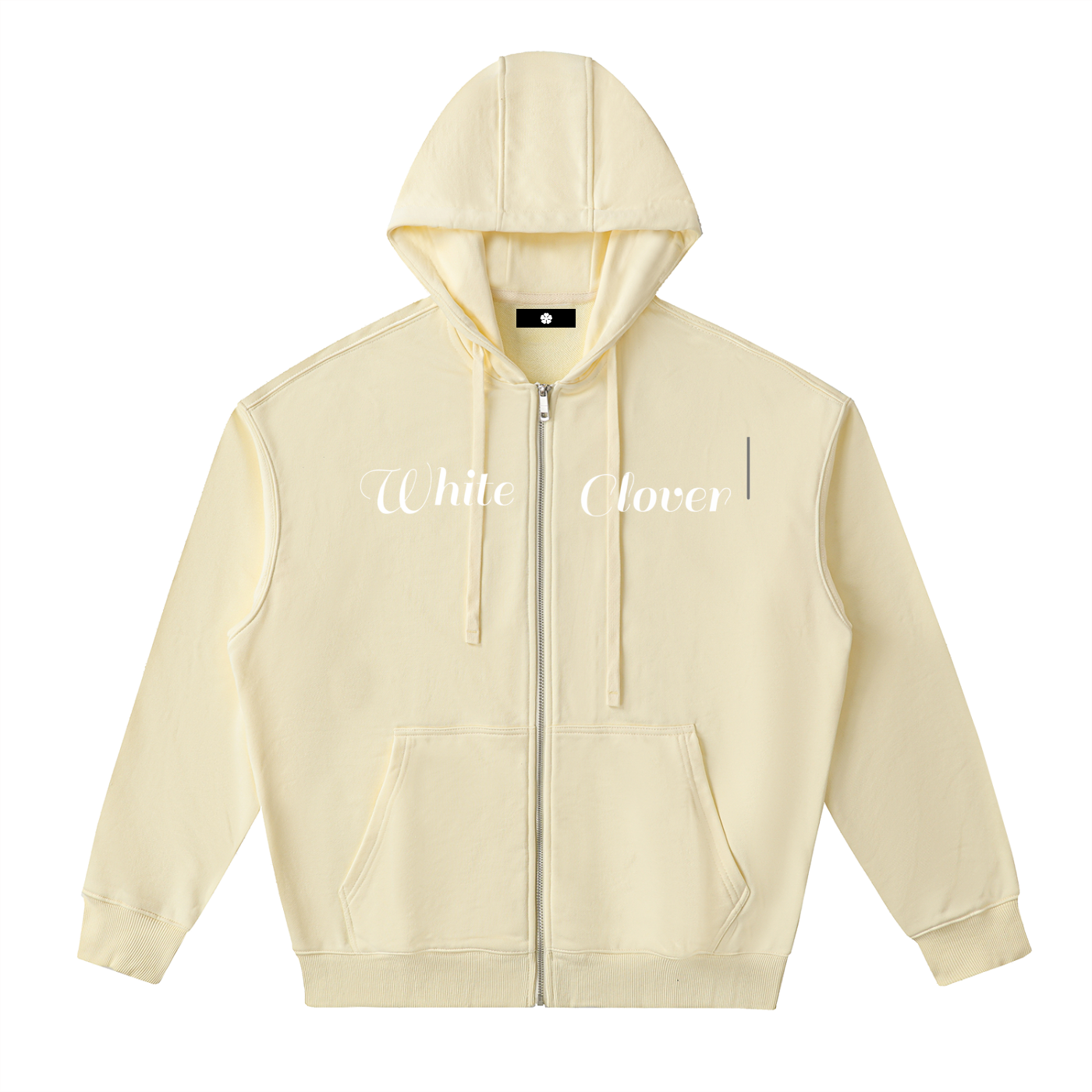 White Clover ( Chosen One) Zip Up Hoodie