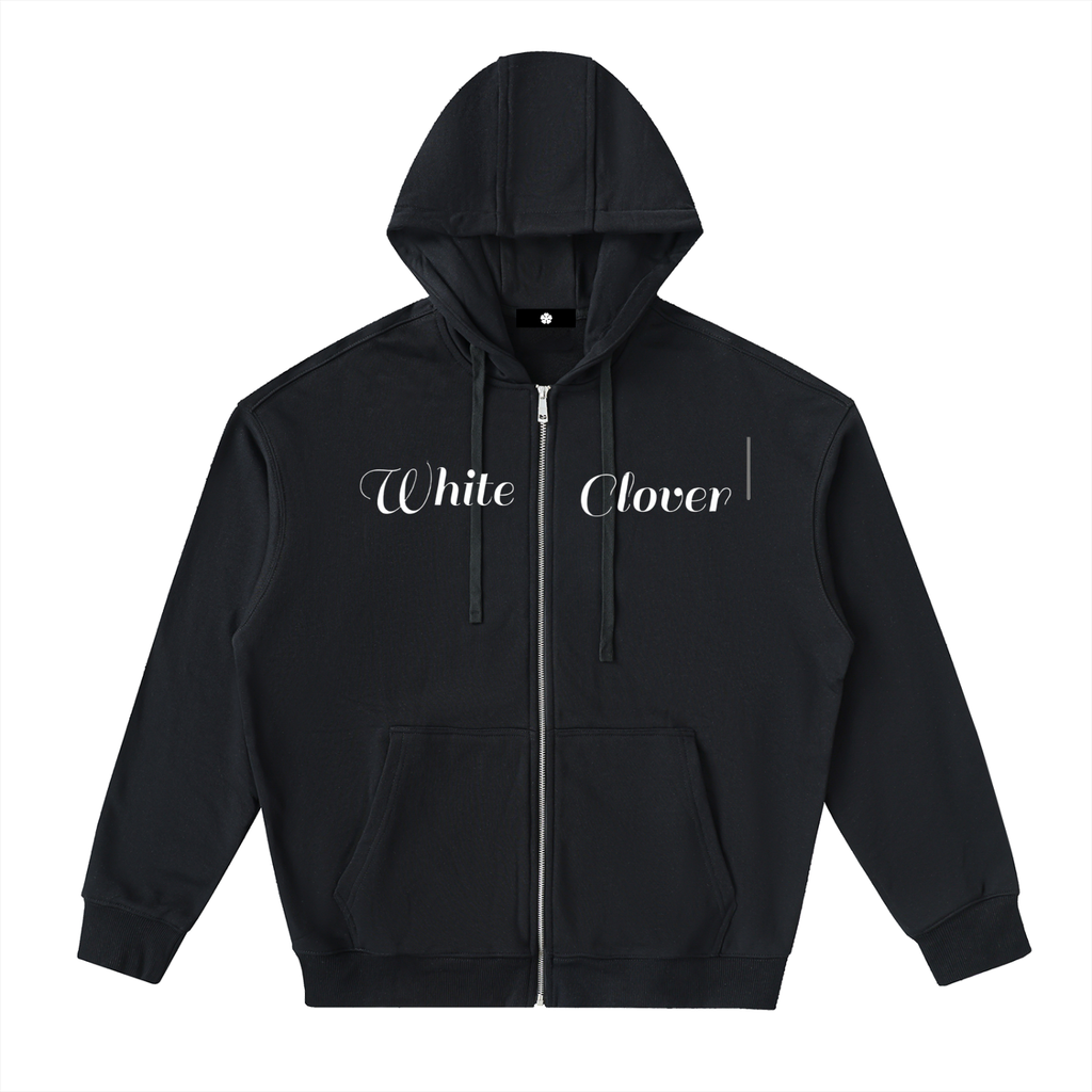 White Clover ( Chosen One) Zip Up Hoodie