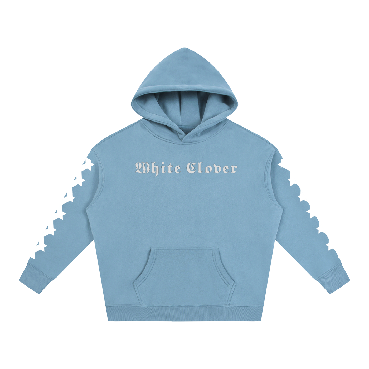 White Clover ( Chosen One) Oversize Fleeced Hoodie