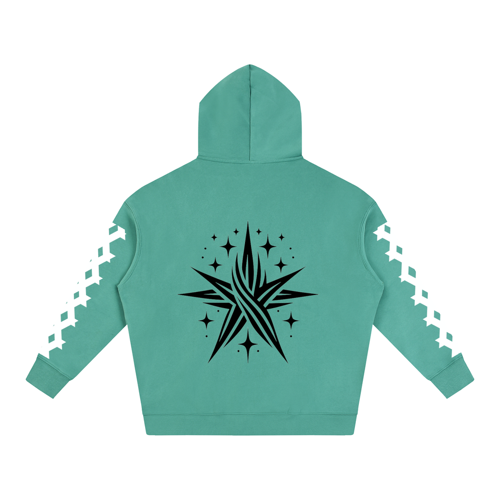 White Clover ( Chosen One) Oversize Fleeced Hoodie