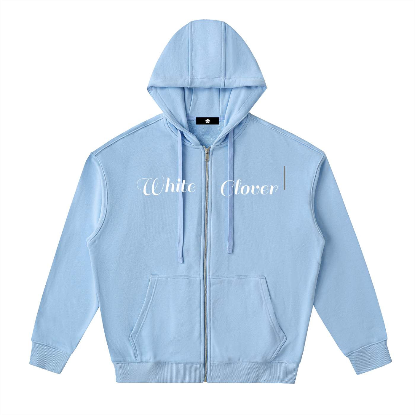 White Clover ( Chosen One) Zip Up Hoodie