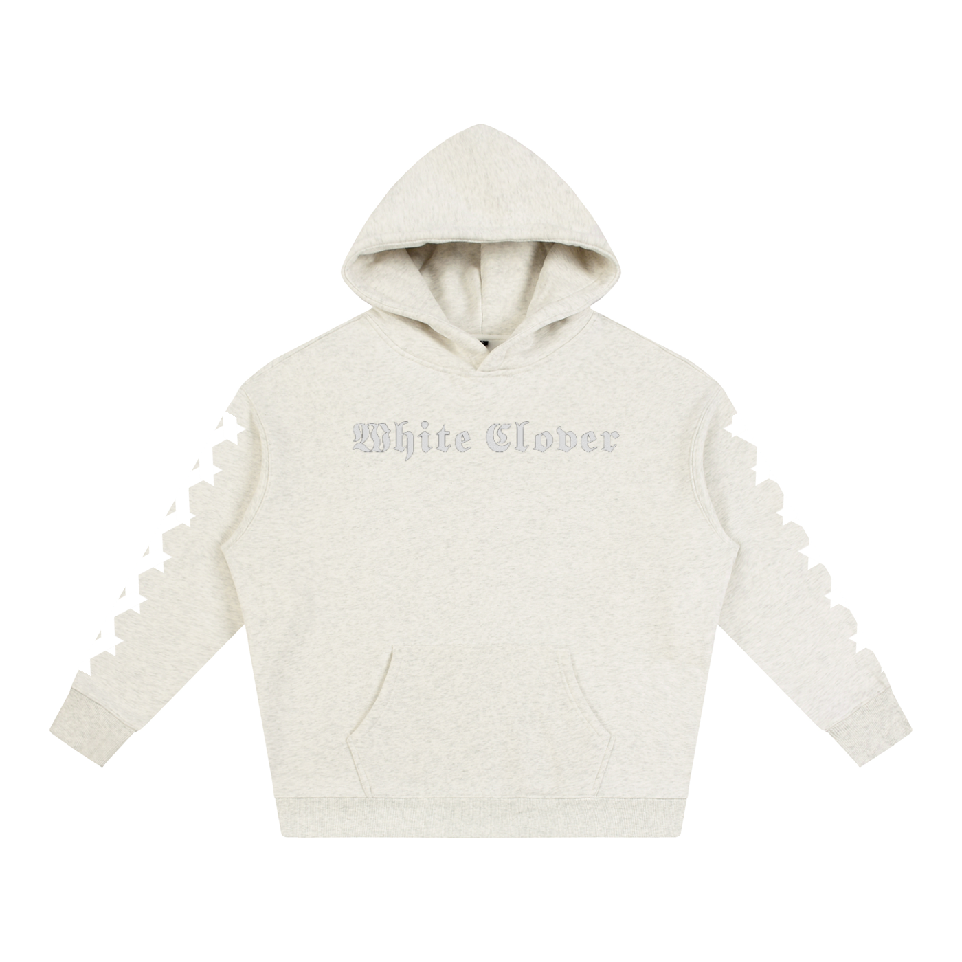 White Clover ( Chosen One) Oversize Fleeced Hoodie
