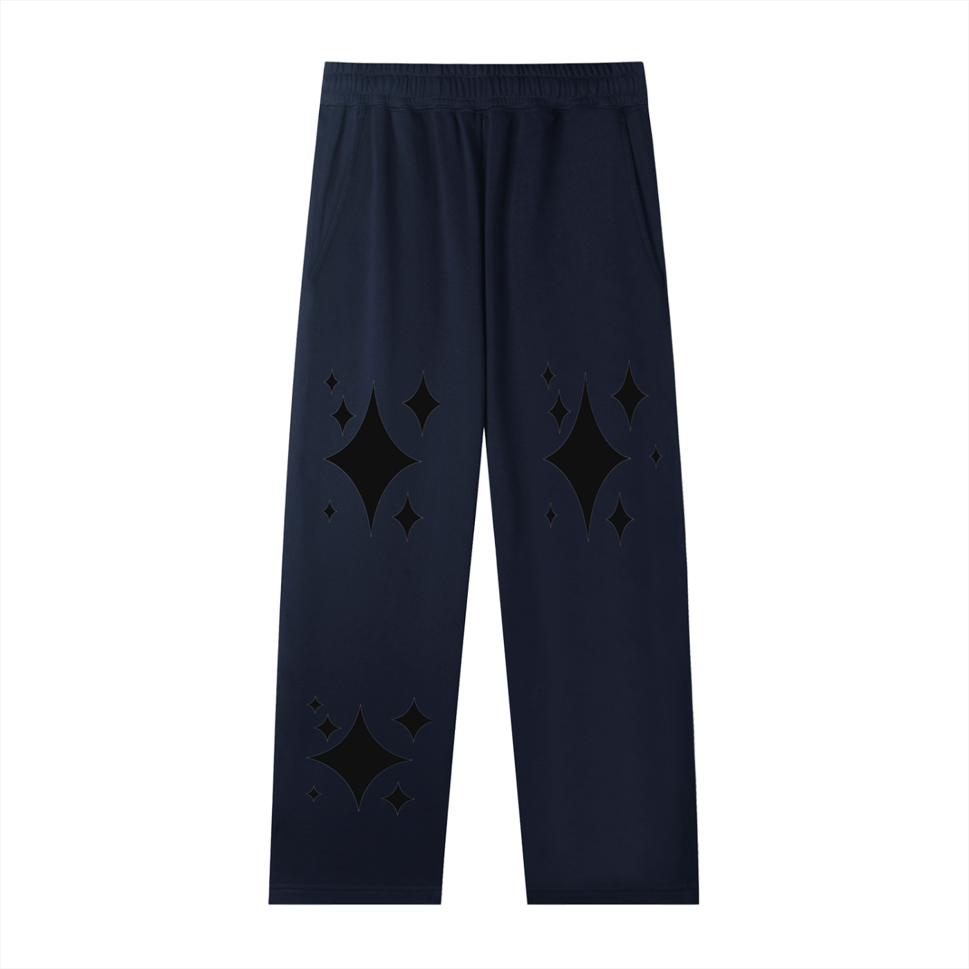 White Clover Straight-Leg Sweatpants