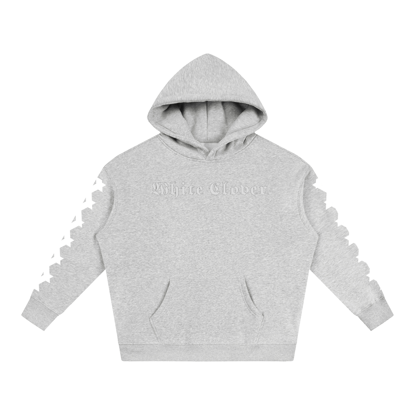 White Clover ( Chosen One) Oversize Fleeced Hoodie