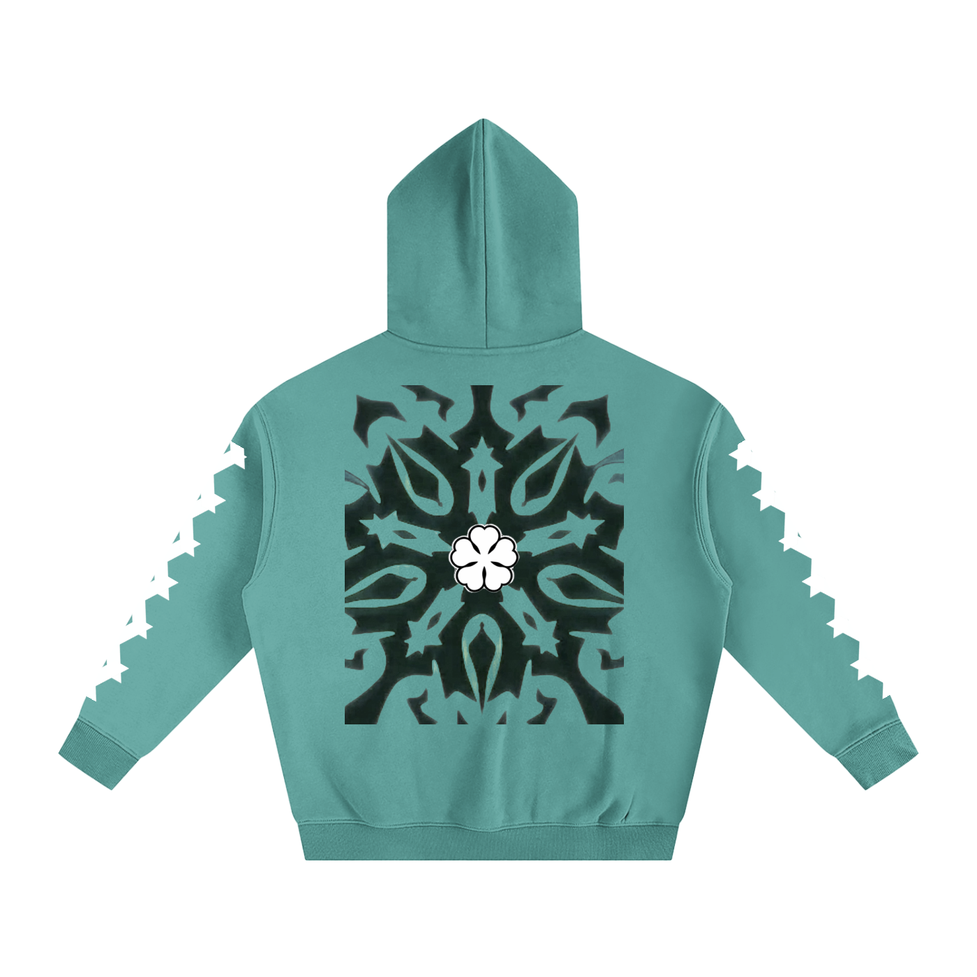 White Clover ( Chosen One) Oversize Fleeced Hoodie