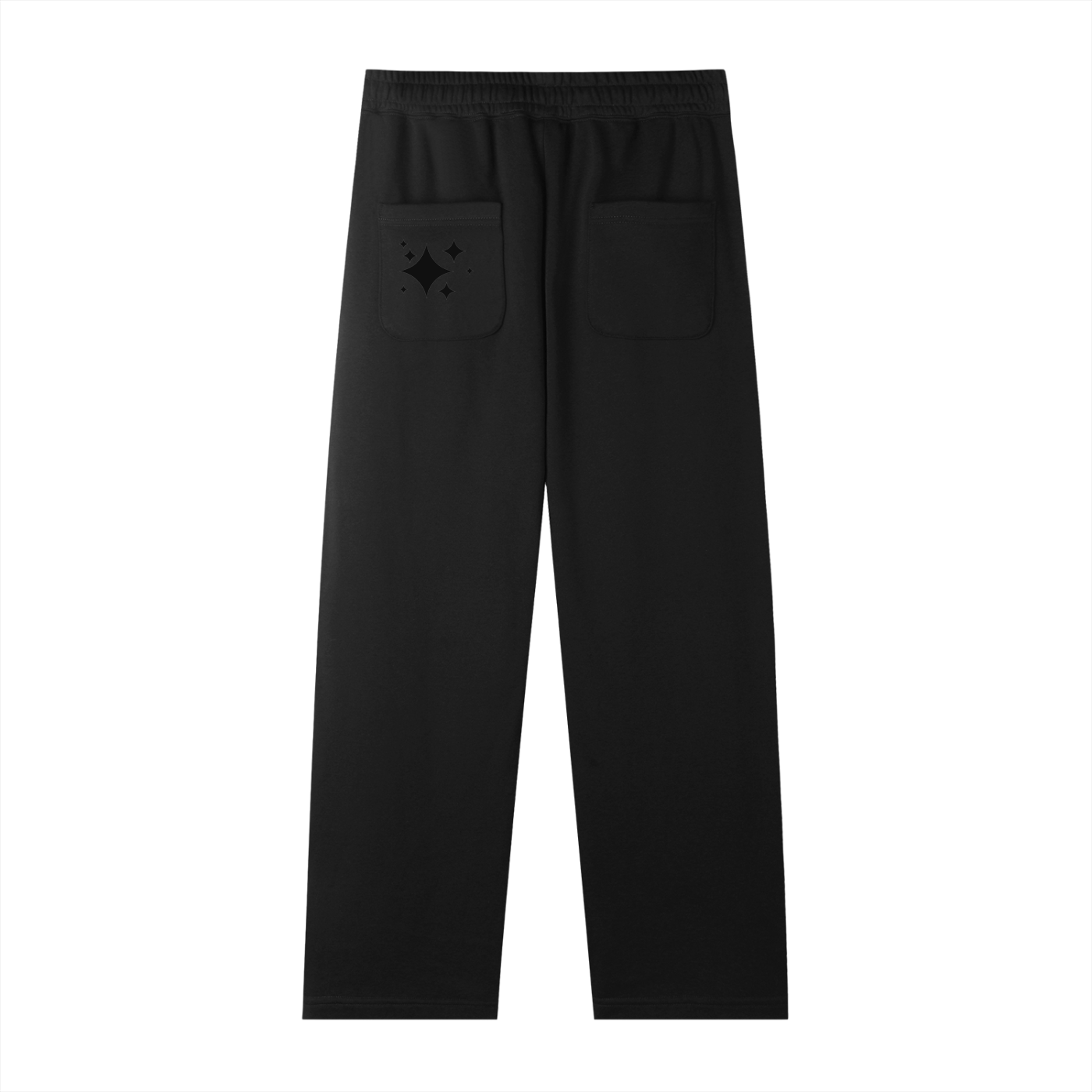 White Clover Straight-Leg Sweatpants