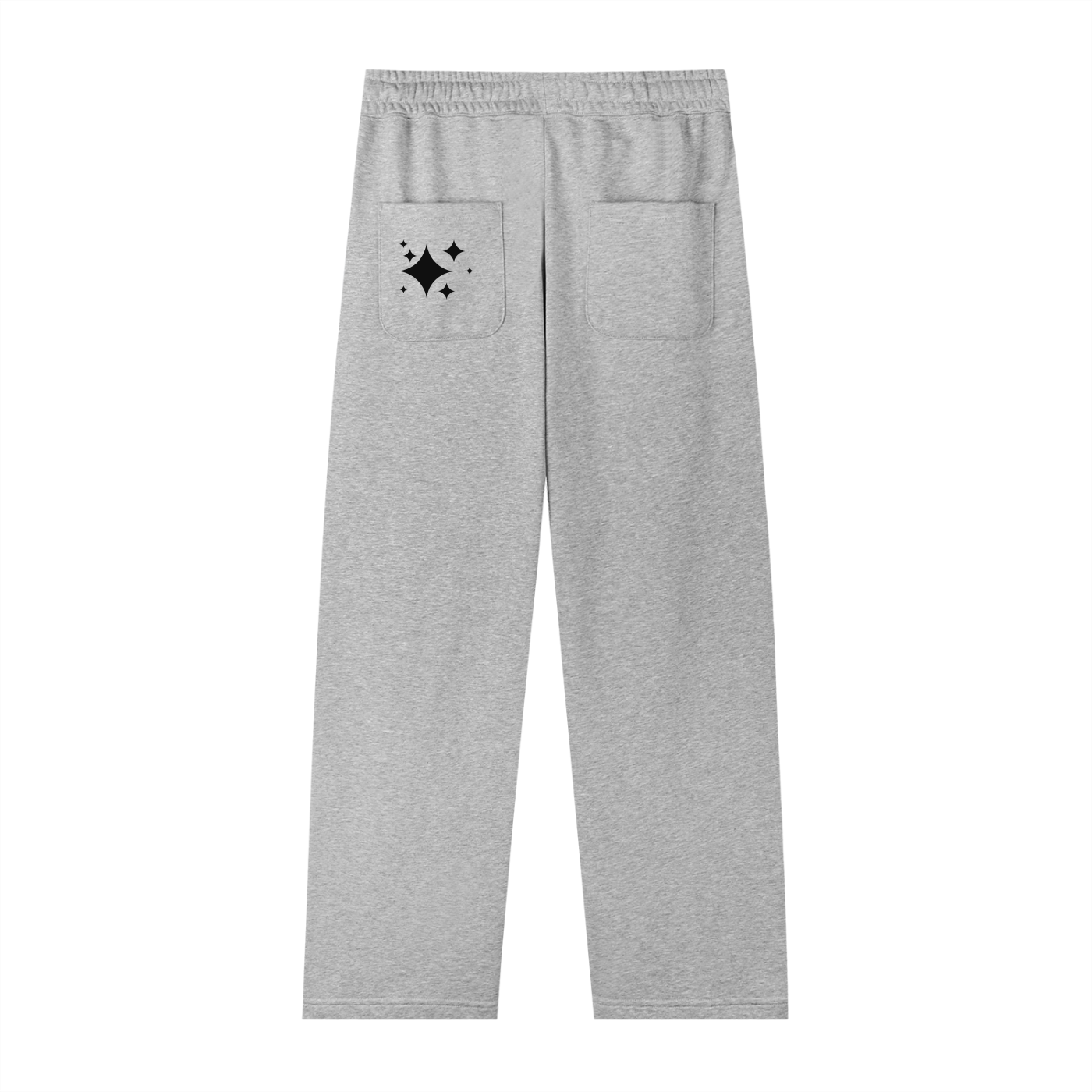 White Clover Straight-Leg Sweatpants