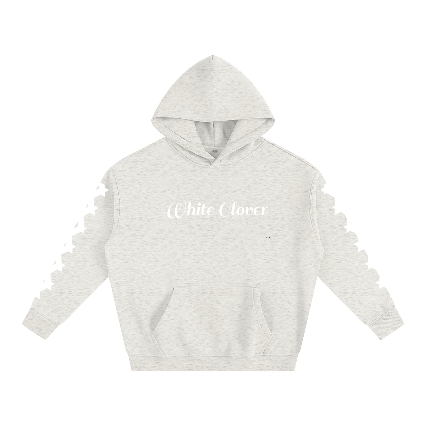 White Clover ( Chosen One) Oversize Fleeced Hoodie