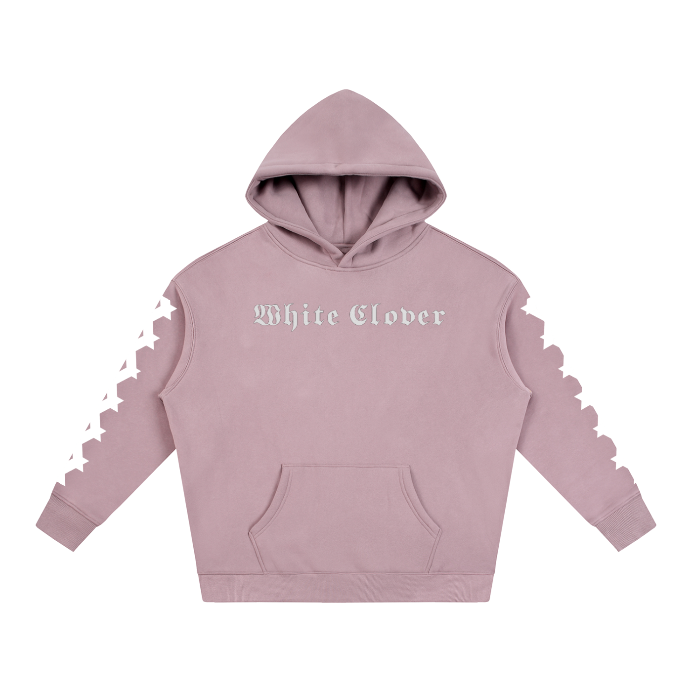 White Clover ( Chosen One) Oversize Fleeced Hoodie