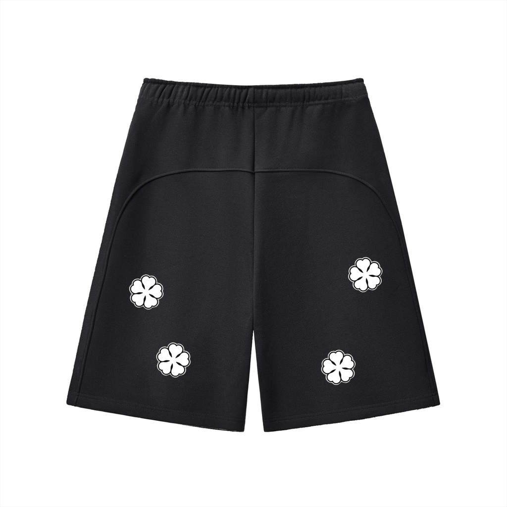 White Clover Heavyweight Fleece Shorts