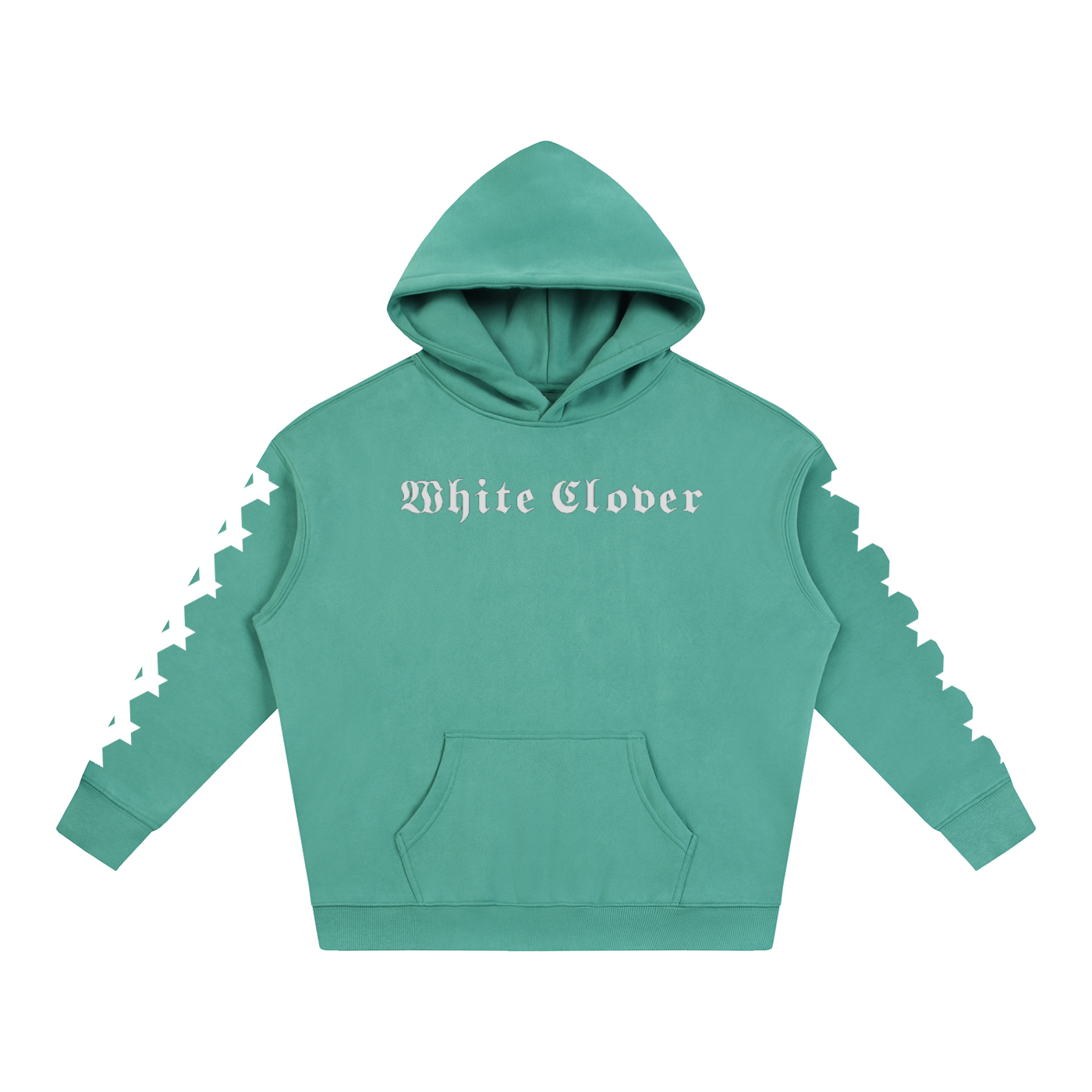 White Clover ( Chosen One) Oversize Fleeced Hoodie