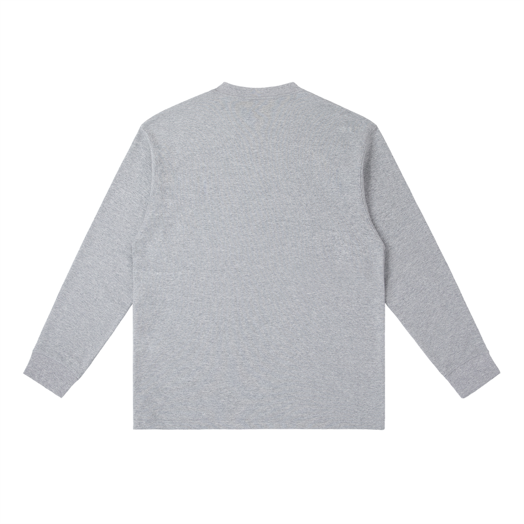 White Clover Crewneck Long-Sleeve T-Shirt