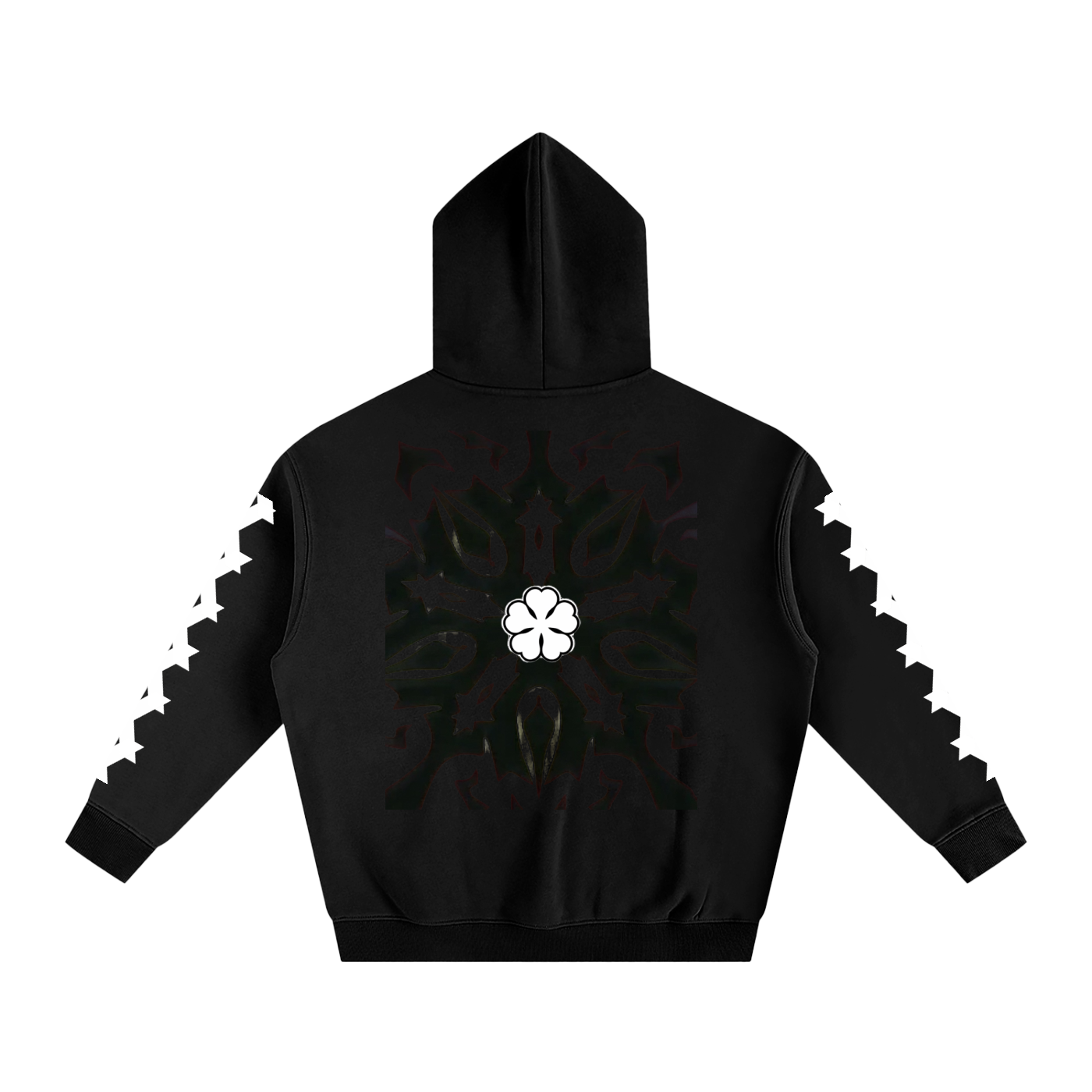 White Clover ( Chosen One) Oversize Fleeced Hoodie