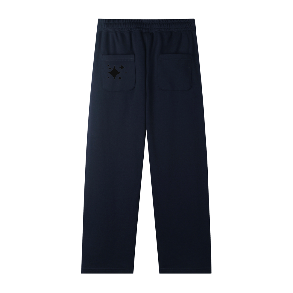 White Clover Straight-Leg Sweatpants